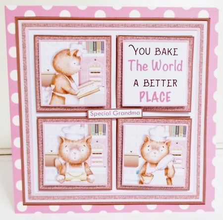 MIXED SQUARES 7.5 Quick Layer Cards & Insert Bumper Kit by Pam Stubley