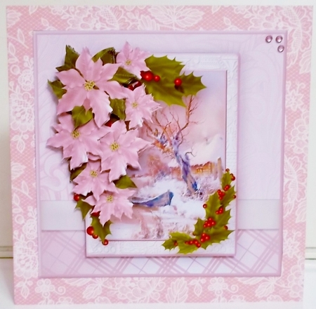 In the Deep Midwinter - Decoupage Card Mini Kit by Pam Stubley