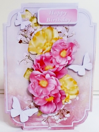 Pretty Blooms - Shaped Card Mini Kit by Pam Stubley