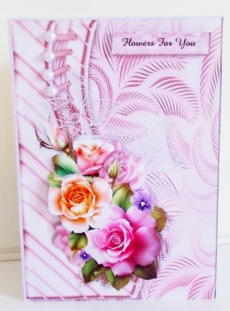 Beautiful Roses A5 by Pam Stubley