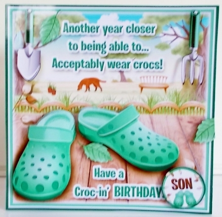 Have a Croc-in Birthday! (Male) by Pam Stubley