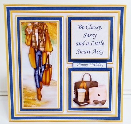CLASSY AND SASSY SQUARES 7.5 Quick Layer Card & Insert Kit by Pam Stubley