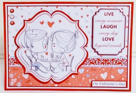 YOULL DO A5 Humorous Valentines Day or Anniversary Card Kit by Pam Stubley