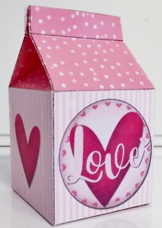 2020 Valentines Day milk box 2 by Pam Stubley