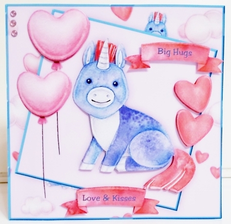 Cute  Unicorn  Birthday Girl  by Pam Stubley