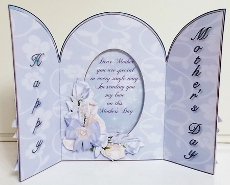 For Mother - Gatefold Card  by Pam Stubley