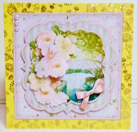 Woodland Stream - Shaped Layers Card Mini Kit by Pam Stubley