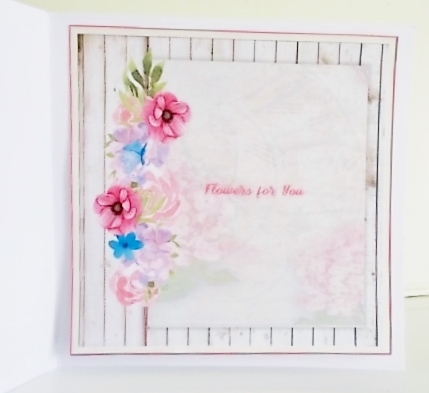 Flowers for You Insert 1 by Pam Stubley