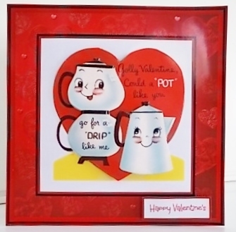 The pot and kettle 7x7 by Pam Stubley