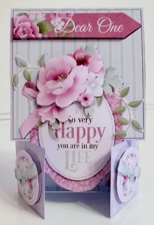 So Happy You Are In My Life Fold Down Gatefold Card by Pam Stubley