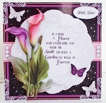 Friendship Lily Mini Card Kit by Pam Stubley
