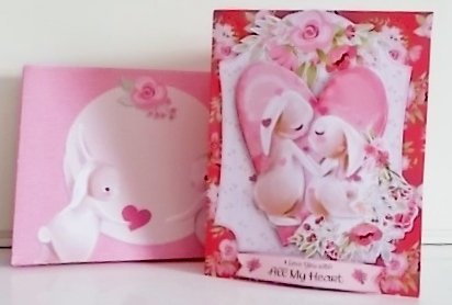 Some Bunny Loves You Pop Out Book Card and Envelope Kit. by Pam Stubley
