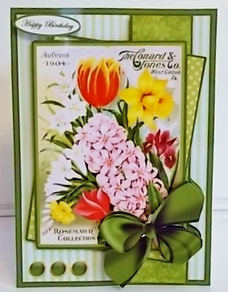 seed packet 2, vintage, gardening, mothers day, Easter, get well, all occasion, flowers, mom, mum, birthday by Pam Stubley