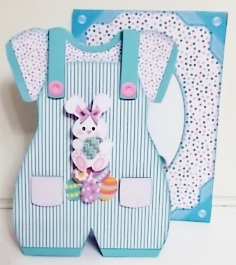 Eggstraspecial Romper Suit Card by Pam Stubley