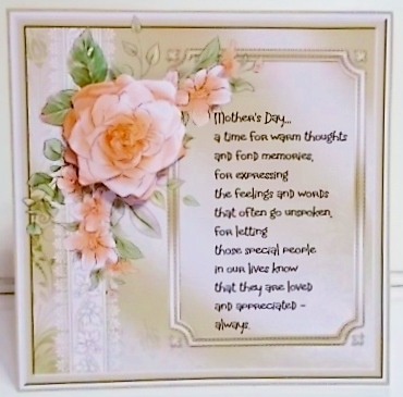 Mothers day rose 7x7 by Pam Stubley