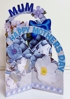 Mothers Day Cascade stretch Card Kit by Pam Stubley