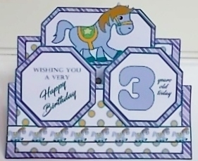 DT Blue pony by Pam Stubley