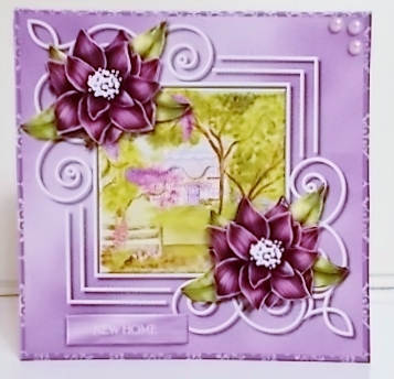 New Home & Lavender Flowers Mini Kit by Pam Stubley