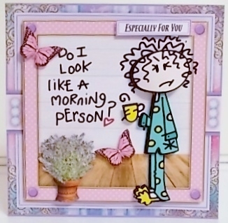 Crabby Cathy - Morning Person Mini Card Kit by Pam Stubley