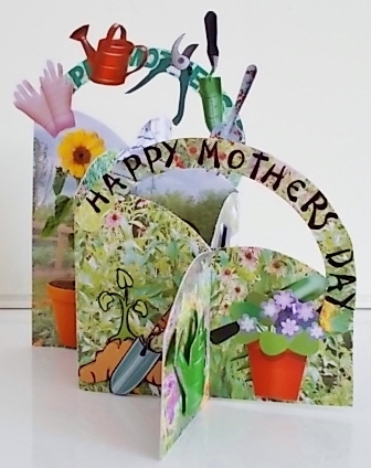 Gardening Cascade Card Kit - Mothers Day or Birthday by Pam Stubley