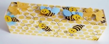 LONG GIFT BOX - BUMBLE BEES by Pam Stubley