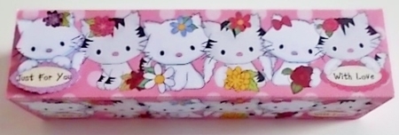 LONG GIFT BOX - CATS IN A ROW by Pam Stubley