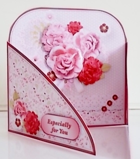 Fabric Posy - Crossover Gatefold Card Mini Kit by Pam Stubley