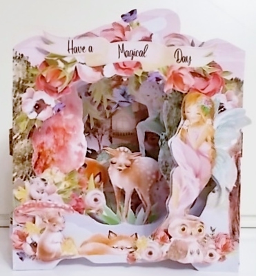 Sleepy Hollow Shape the Scene 3D Card and Envelope Kit. by Pam Stubley