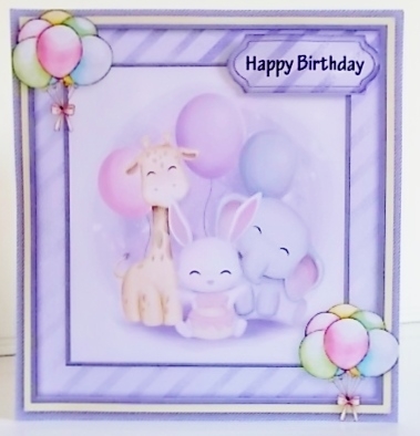 Happy birthday cute card fronts by Pam Stubley