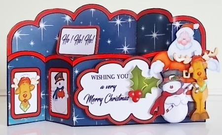 Wiper Santa & friends by Pam Stubley