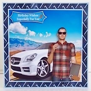 The Cool Guy 2 - 8x8 Mini Kit by Pam Stubley