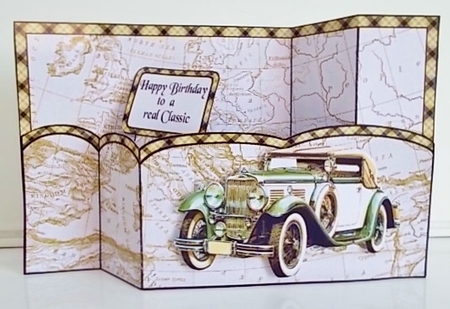 Wiper Vintage Car by Pam Stubley