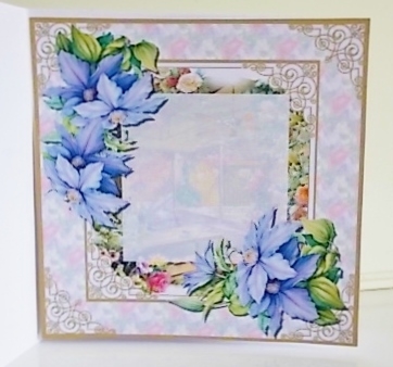 afternoon tea blank insert by Pam Stubley