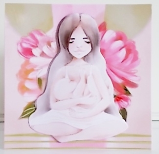 New Baby 6x6 Quick Card Front by Pam Stubley