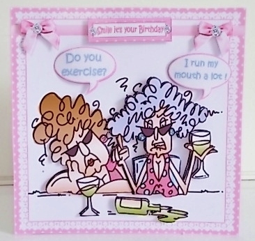 8x8 Stella and Margaret exercise mini kit by Pam Stubley