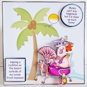 Money cant buy happiness by Pam Stubley