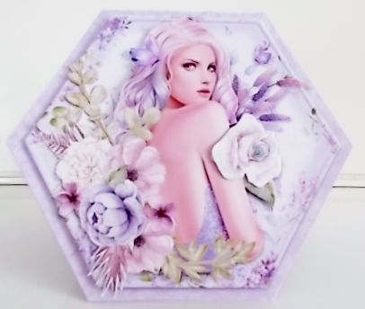 Lavender Mist Twist n Pop Double Card Kit. by Pam Stubley