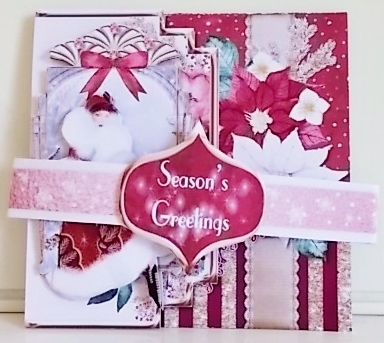 A Deco-dent Christmas Explosion Card Kit by Pam Stubley