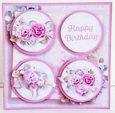 Shabby Chic - Round Layers Card Mini Kit by Pam Stubley