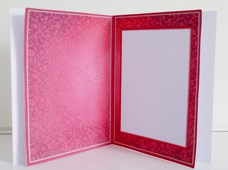 Red Lacy A5 Insert by Pam Stubley