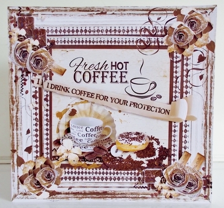 I drink coffee for your protection by Pam Stubley