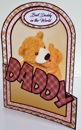 Cutaway Daddy hug by Pam Stubley