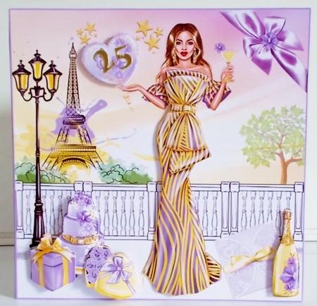 Hello 21 Mini Page Kit with Alternative Card Front by Pam Stubley