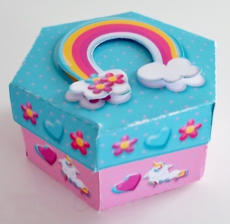 Nesting Boxes Baby Girl Box 3 by Pam Stubley