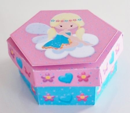 Nesting Boxes Baby Girl Box 4 by Pam Stubley