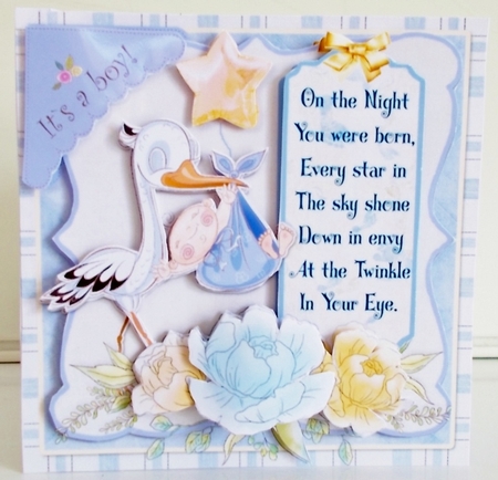 More Than Words Can Say 4 Card Front and Inserts Kit by Pam Stubley