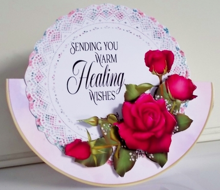 Healing Wishes Rocker Card by Pam Stubley