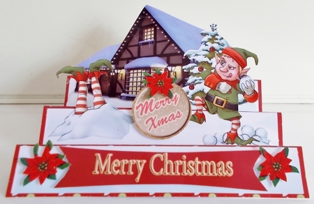 Stair Stepper - Cheeky Elves- #10 by Pam Stubley