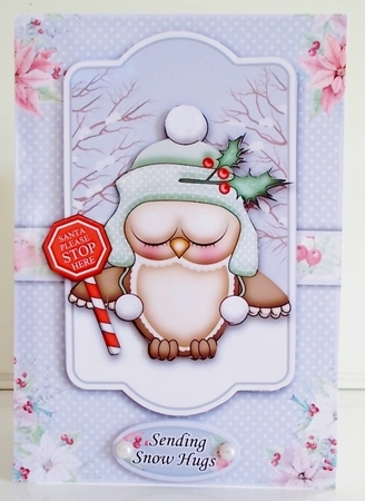 Santa Stop Here Ollie A5 Mini Kit by Pam Stubley