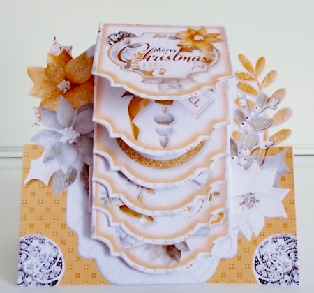 Peace & Joy Create a Waterfall 6x6 Card Kit. by Pam Stubley